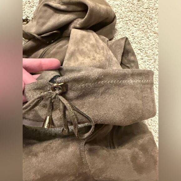 RF Room of Fashion Brown Suede boots size 8.5M - Picture 8 of 11